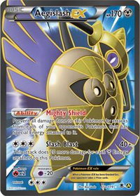 Aegislash EX - 65a/119 - Alternate Art Promos (PR) #065a/119 - Rare Pokémon Trading Card
