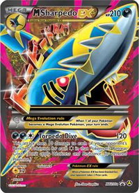 M Sharpedo EX - XY200a - Alternate Art Promos (PR) #XY200a - Rare Pokémon Trading Card
