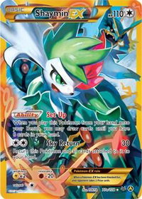 Shaymin EX - 77a/108 - Alternate Art Promos (PR) #077a/108 - Rare Pokémon Trading Card