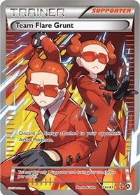 Team Flare Grunt - 73a/83 - Alternate Art Promos (PR) #073a/083 - Rare Pokémon Trading Card