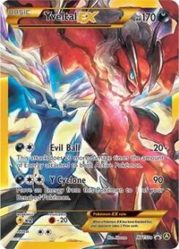 Yveltal EX - XY150a - Alternate Art Promos (PR) #XY150a - Rare Pokémon Trading Card