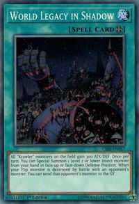 World Legacy in Shadow - Circuit Break (CIBR) #CIBR-EN057 - Common / Short Print YuGiOh Trading Card