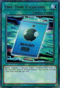 One-Time Passcode - Circuit Break (CIBR) #CIBR-EN061 - Rare YuGiOh Trading Card