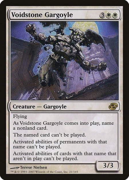 Voidstone Gargoyle - Planar Chaos Magic: The Gathering trading card