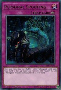 Personal Spoofing - Circuit Break (CIBR) #CIBR-EN072 - Rare YuGiOh Trading Card
