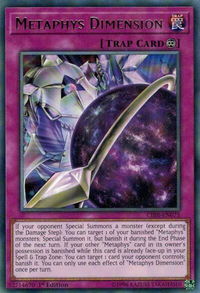 Metaphys Dimension - Circuit Break (CIBR) #CIBR-EN075 - Rare YuGiOh Trading Card
