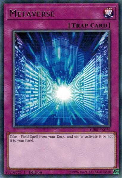 Metaverse trading card from Circuit Break Metaverse - Circuit Break YuGiOh trading card