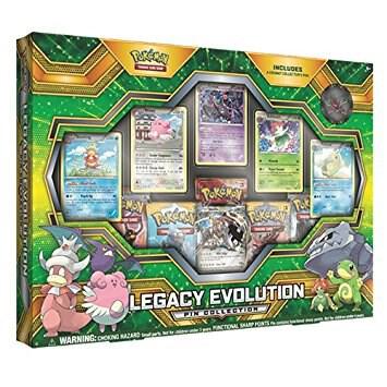 Legacy Evolution Pin Collection trading card from SM Base Set Legacy Evolution Pin Collection - SM Base Set Pokémon trading card