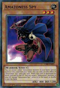 Amazoness Spy - Circuit Break (CIBR) #CIBR-EN093 - Common / Short Print YuGiOh Trading Card