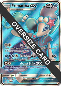 Primarina GX - SM39 - Jumbo Cards (PR) #SM39 - Promo Pokémon Trading Card