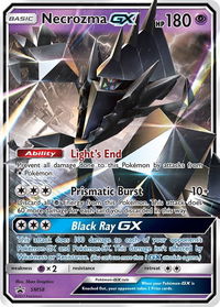 Necrozma GX - SM58 - SM Promos (SMP) #SM58 - Promo Pokémon Trading Card