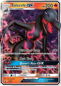 Salazzle GX - SM63 - SM Promos (SMP) #SM63 - Promo Pokémon Trading Card