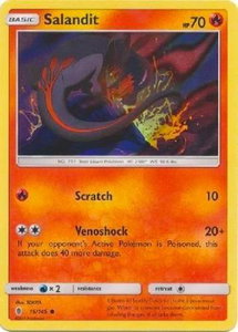 Salandit - 15/145 (Collection Promo) - League & Championship Cards (PR) #015/145 - Promo Pokémon Trading Card
