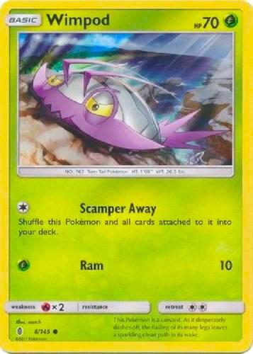 Wimpod - 8/145 (Collection Promo) trading card from League & Championship Cards Wimpod - 8/145 (Collection Promo) - League & Championship Cards Pokémon trading card