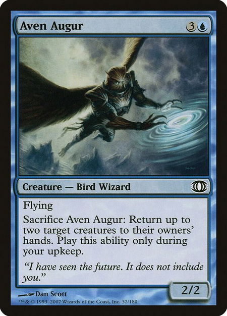 Aven Augur - Future Sight Magic: The Gathering trading card