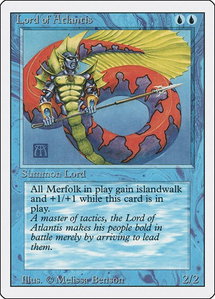 Lord of Atlantis - Revised Edition (3ED) #64 - Rare Magic: The Gathering Trading Card