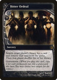 Bitter Ordeal - Future Sight (FUT) #80 - Rare Magic: The Gathering Trading Card