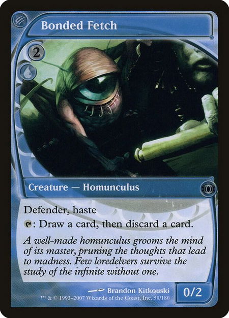 Bonded Fetch - Future Sight Magic: The Gathering trading card