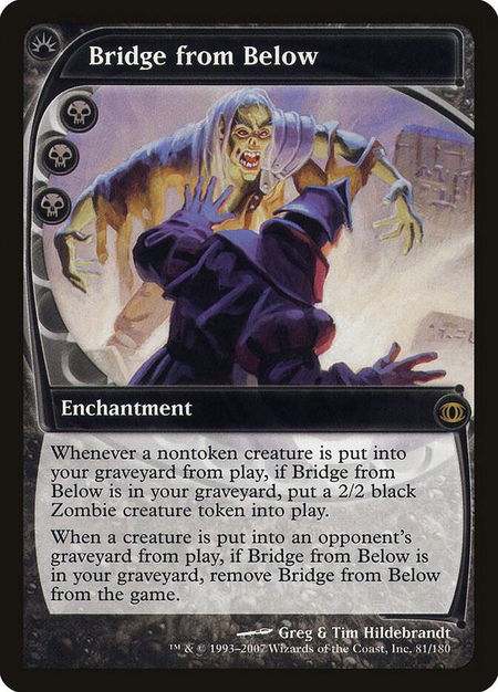 Bridge from Below - Future Sight Magic: The Gathering trading card