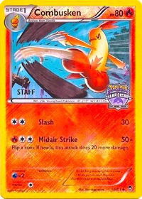 Combusken - 13/111 (Arena Cup Championships) [Staff] - League & Championship Cards (PR) #013/111 - Promo Pokémon Trading Card