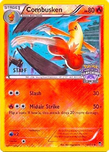 Combusken - 13/111 (Arena Cup Championships) [Staff] - League & Championship Cards Pokémon trading card