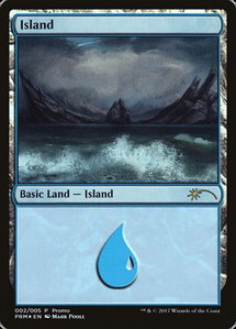 Island (2017 Gift Pack - Poole) - Gift Boxes and Promos (GBP) #2 - Promo Magic: The Gathering Trading Card