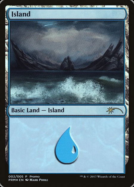 Island (2017 Gift Pack - Poole) - Gift Boxes and Promos Magic: The Gathering trading card