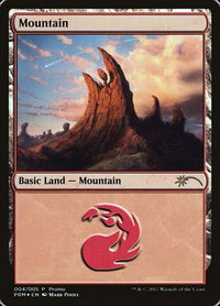 Mountain (2017 Gift Pack - Poole) - Gift Boxes and Promos (GBP) #4 - Promo Magic: The Gathering Trading Card