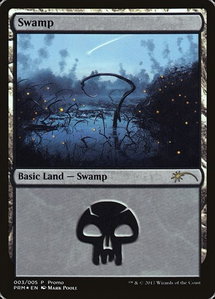 Swamp (2017 Gift Pack - Poole) - Gift Boxes and Promos (GBP) #3 - Promo Magic: The Gathering Trading Card