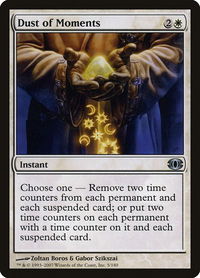 Dust of Moments - Future Sight (FUT) #5 - Uncommon Magic: The Gathering Trading Card