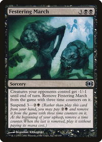 Festering March - Future Sight (FUT) #65 - Uncommon Magic: The Gathering Trading Card