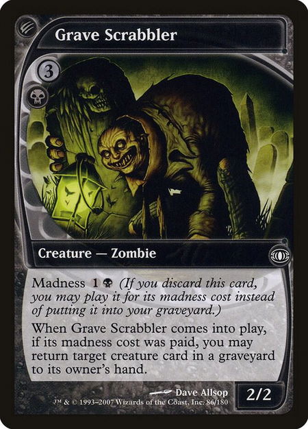 Grave Scrabbler - Future Sight Magic: The Gathering trading card