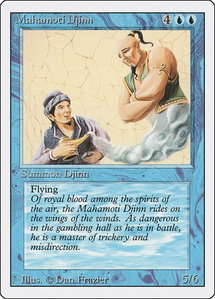 Mahamoti Djinn - Revised Edition (3ED) #66 - Rare Magic: The Gathering Trading Card