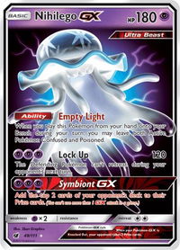Nihilego GX - SM - Crimson Invasion (SM04) #49/111 - Ultra Rare Pokémon Trading Card