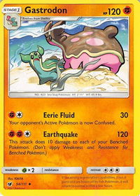 Gastrodon - SM - Crimson Invasion (SM04) #54/111 - Uncommon Pokémon Trading Card