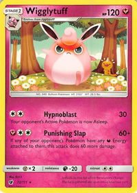 Wigglytuff - SM - Crimson Invasion (SM04) #72/111 - Rare Pokémon Trading Card