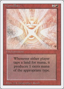Mana Flare - Revised Edition (3ED) #null - Rare Magic: The Gathering Trading Card
