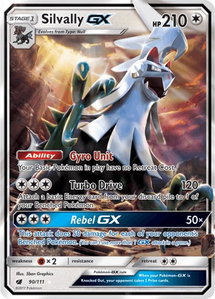 Silvally GX - SM - Crimson Invasion (SM04) #90/111 - Ultra Rare Pokémon Trading Card