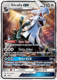 Silvally GX - SM - Crimson Invasion (SM04) #90/111 - Ultra Rare Pokémon Trading Card