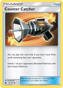 Counter Catcher - SM - Crimson Invasion (SM04) #91/111 - Uncommon Pokémon Trading Card