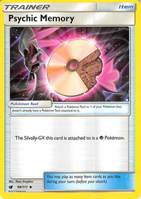 Psychic Memory - SM - Crimson Invasion (SM04) #98/111 - Uncommon Pokémon Trading Card