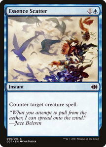 Essence Scatter - Duel Decks: Merfolk vs. Goblins (DDT) #6 - Common Magic: The Gathering Trading Card