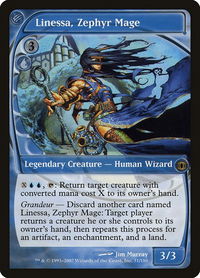 Linessa, Zephyr Mage - Future Sight (FUT) #51 - Rare Magic: The Gathering Trading Card
