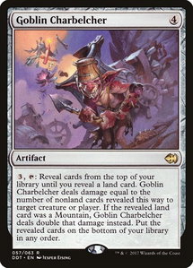 Goblin Charbelcher - Duel Decks: Merfolk vs. Goblins (DDT) #57 - Rare Magic: The Gathering Trading Card