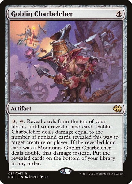 Goblin Charbelcher - Duel Decks: Merfolk vs. Goblins Magic: The Gathering trading card