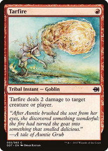 Tarfire - Duel Decks: Merfolk vs. Goblins (DDT) #55 - Common Magic: The Gathering Trading Card