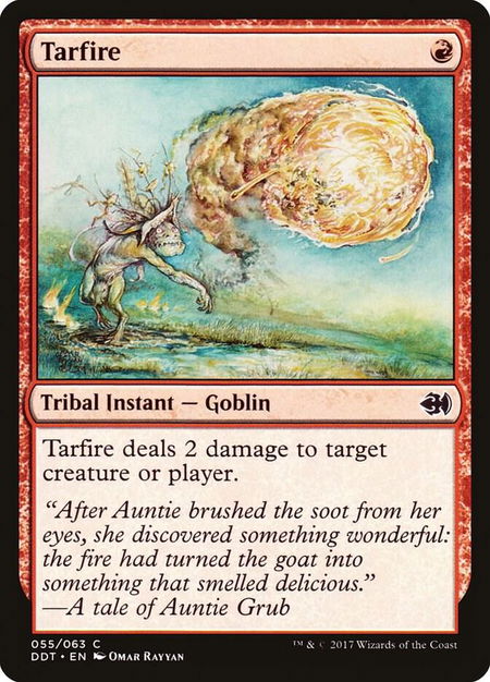 Tarfire - Duel Decks: Merfolk vs. Goblins Magic: The Gathering trading card
