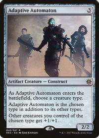 Adaptive Automaton - Explorers of Ixalan (E02) #42 - Rare Magic: The Gathering Trading Card