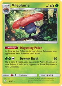 Vileplume - 6/147 (Prerelease Kit Exclusive) - Deck Exclusives (PR) #006/147 - Rare Pokémon Trading Card