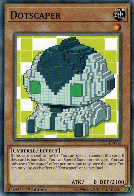 Dotscaper - Structure Deck: Cyberse Link YuGiOh trading card
